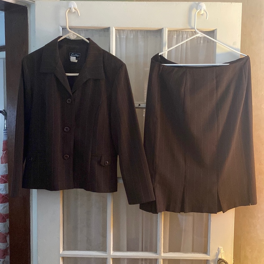 Jacket and skirt